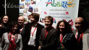 Il Ministro Franceschini e il team #besocialabruzzo