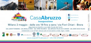 Invito inaugurazione Casa Abruzzo