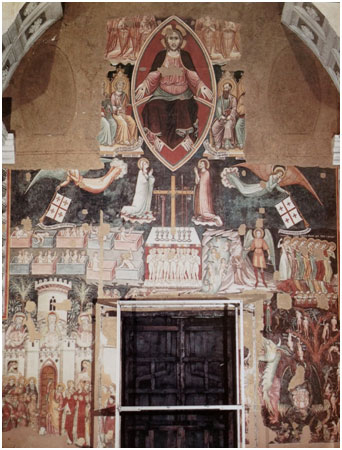 Fresco in de S. Annunziata in S. Agata dei Goti