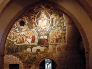 Giudizio Universale, Santa Maria in Piano, Loreto Aprutino